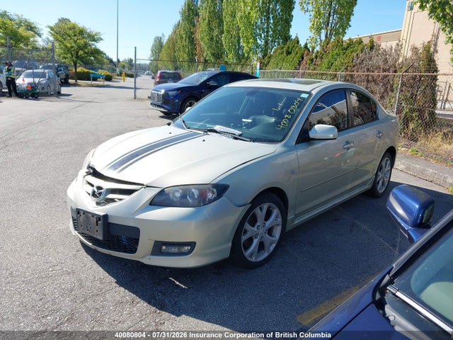 40080804 :رقم المزاد ، JM1BK323981163697 vin ، 2008 Mazda 3 S مزاد بيع