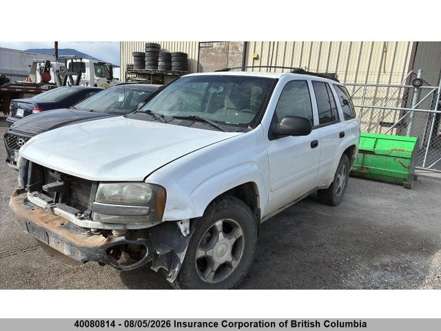 Продажа на аукционе авто 2008 Chevrolet Trailblazer Ls/lt, vin: 1GNDT13S282172940, номер лота: 40080814