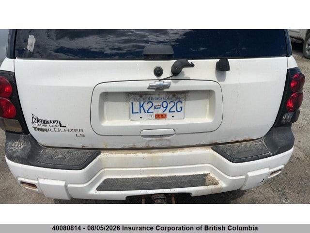 Продаж на аукціоні авто 2008 Chevrolet Trailblazer Ls/lt, vin: 1GNDT13S282172940, номер лоту: 40080814
