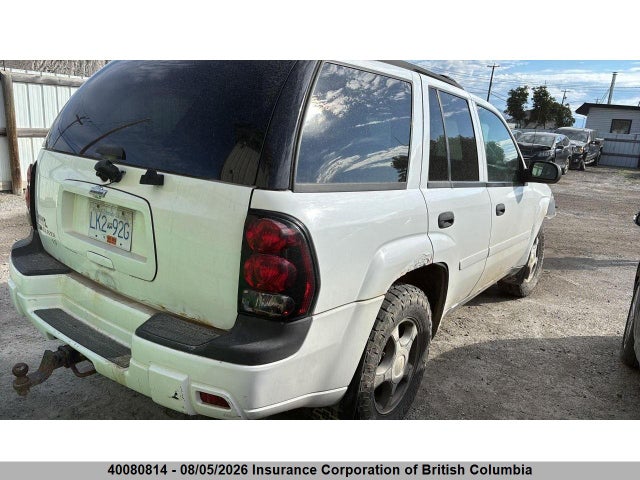 Продаж на аукціоні авто 2008 Chevrolet Trailblazer Ls/lt, vin: 1GNDT13S282172940, номер лоту: 40080814