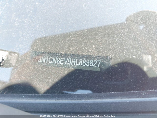 2024 Nissan Versa Sv მანქანა იყიდება აუქციონზე, vin: 3N1CN8EV9RL883827, აუქციონის ნომერი: 40077916