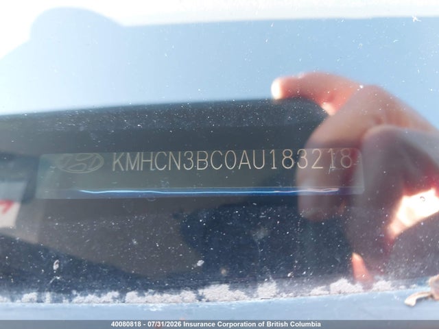 Aukcja sprzedaży 2010 Hyundai Accent Se, vin: KMHCN3BC0AU183218, numer aukcji: 40080818