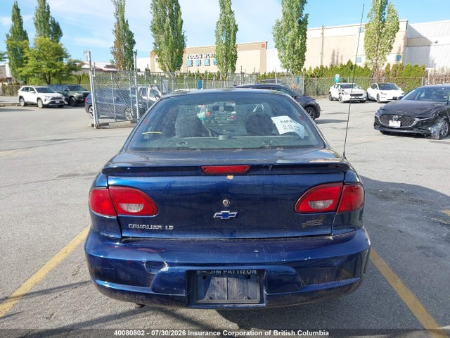 Продаж на аукціоні авто 2002 Chevrolet Cavalier Ls, vin: 1G1JF52F527299649, номер лоту: 40080802