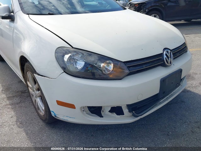 2010 Volkswagen Golf მანქანა იყიდება აუქციონზე, vin: 3VWMX7AJ1AM612488, აუქციონის ნომერი: 40080826