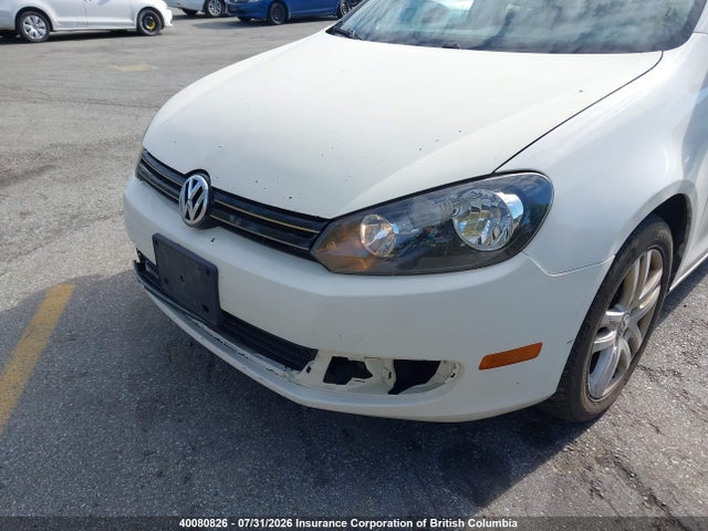 2010 Volkswagen Golf მანქანა იყიდება აუქციონზე, vin: 3VWMX7AJ1AM612488, აუქციონის ნომერი: 40080826