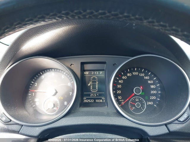 2010 Volkswagen Golf მანქანა იყიდება აუქციონზე, vin: 3VWMX7AJ1AM612488, აუქციონის ნომერი: 40080826