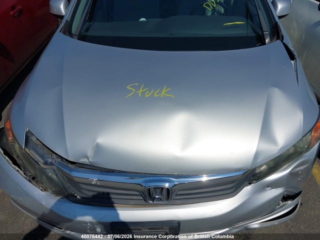 2012 Honda Civic Exl მანქანა იყიდება აუქციონზე, vin: 2HGFB2F96CH050764, აუქციონის ნომერი: 40076442