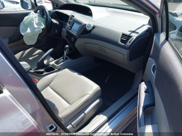 40076442 :رقم المزاد ، 2HGFB2F96CH050764 vin ، 2012 Honda Civic Exl مزاد بيع