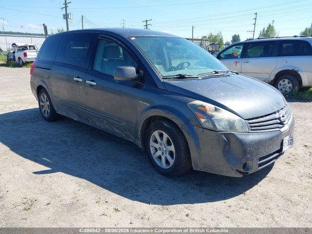 Aukcja sprzedaży 2008 Nissan Quest, vin: 5N1BV28UX8N102588, numer aukcji: 40080842