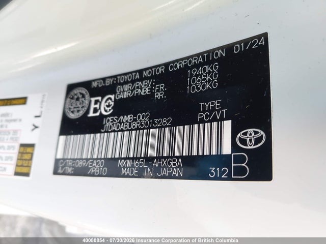 Toyota Prius 2024 JTDADABU8R3013282 Image 9