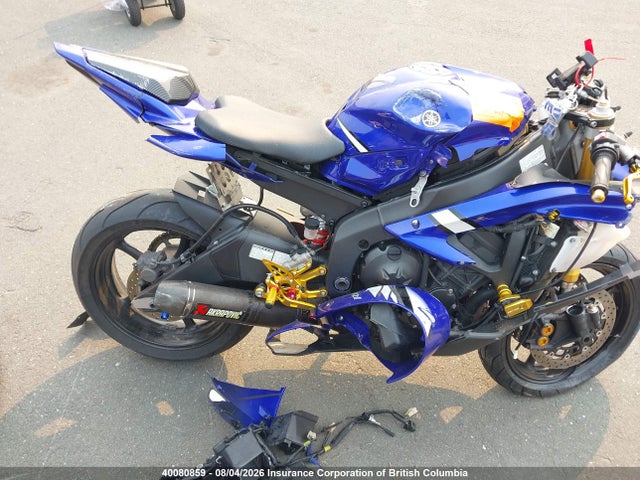 Aukcja sprzedaży 2006 Yamaha Yzfr6, vin: JYARJ12N76A000451, numer aukcji: 40080859