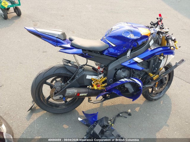 Aukcja sprzedaży 2006 Yamaha Yzfr6, vin: JYARJ12N76A000451, numer aukcji: 40080859