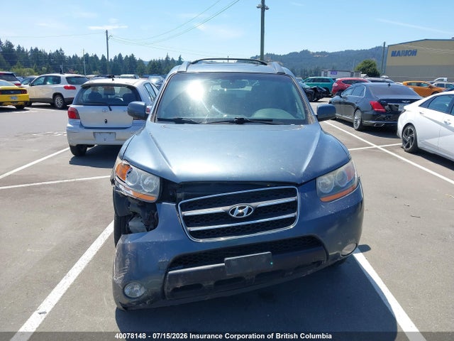 2009 Hyundai Santa Fe Se/limited მანქანა იყიდება აუქციონზე, vin: 5NMSH73E19H267775, აუქციონის ნომერი: 40078148