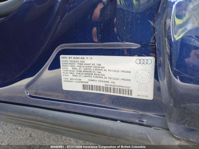 Audi Q4 E-tron 50 2023 WA1M2BFZ0PP017227 Image 9