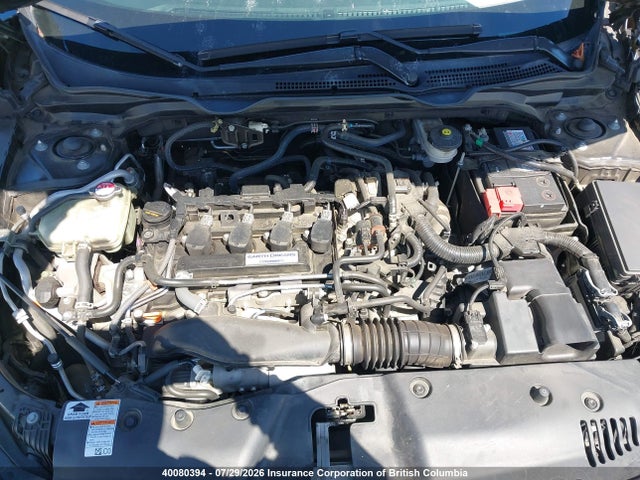 Honda Civic Touring 2018 2HGFC1F96JH105816 Image 10