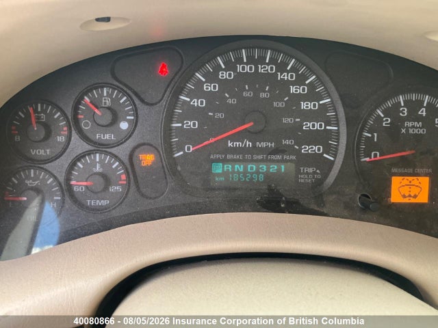 Продажа на аукционе авто 2003 Chevrolet Impala Ls, vin: 2G1WH52K239341594, номер лота: 40080866