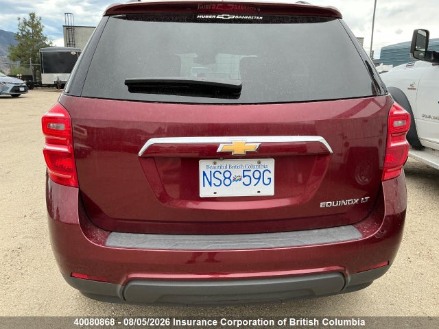 40080868 :رقم المزاد ، 2GNALCEK5G6134714 vin ، 2016 Chevrolet Equinox Lt مزاد بيع