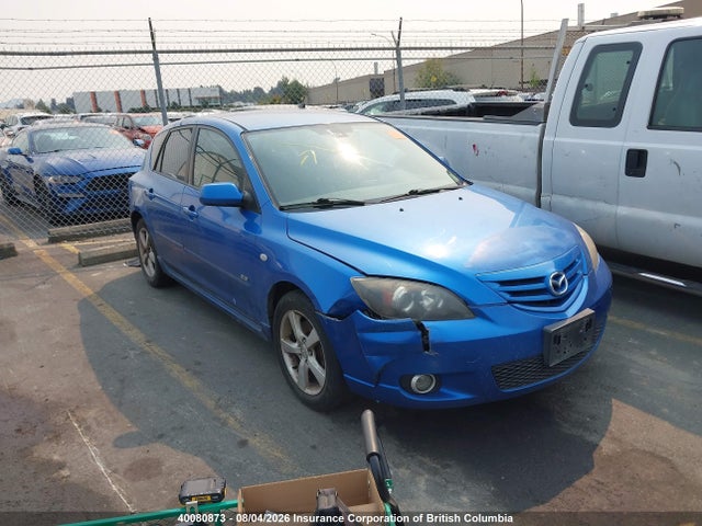 40080873 :رقم المزاد ، JM1BK143741154301 vin ، 2004 Mazda 3 Hatchback مزاد بيع