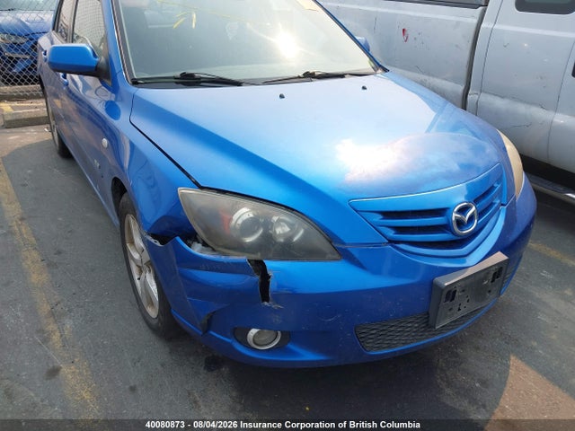40080873 :رقم المزاد ، JM1BK143741154301 vin ، 2004 Mazda 3 Hatchback مزاد بيع