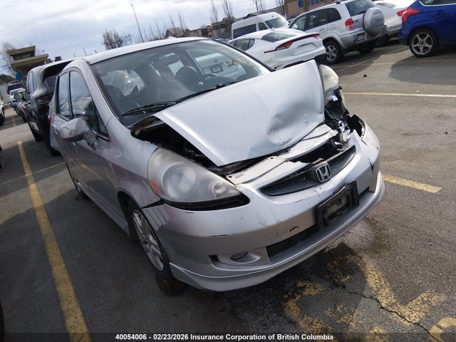 Продажа на аукционе авто 2007 Honda Fit S, vin: JHMGD386X7S808513, номер лота: 40054006