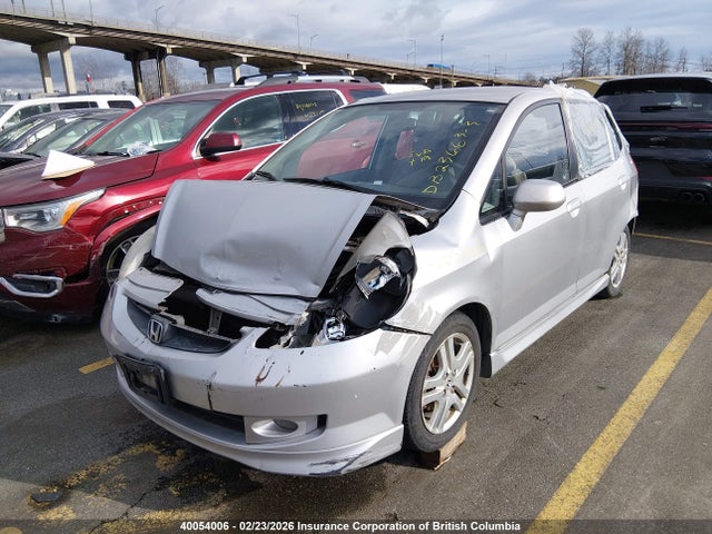 Продажа на аукционе авто 2007 Honda Fit S, vin: JHMGD386X7S808513, номер лота: 40054006