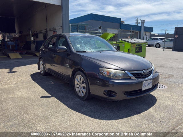 Auction sale of the 2009 Subaru Impreza 2.5 I, vin: JF1GH61649H826643, lot number: 40080893
