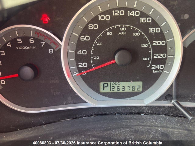 40080893 :رقم المزاد ، JF1GH61649H826643 vin ، 2009 Subaru Impreza 2.5 I مزاد بيع