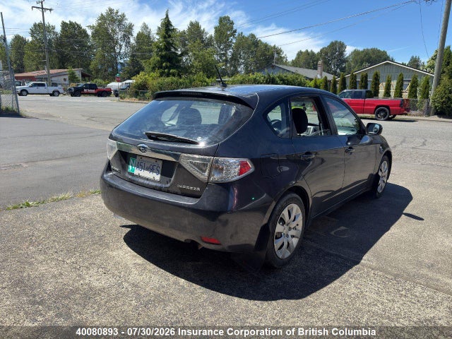 40080893 :رقم المزاد ، JF1GH61649H826643 vin ، 2009 Subaru Impreza 2.5 I مزاد بيع
