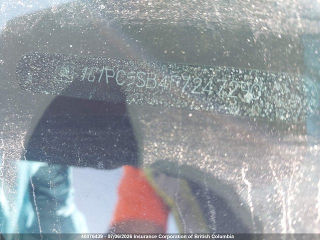 Aukcja sprzedaży 2015 Chevrolet Cruze Lt, vin: 1G1PC5SB4F7247290, numer aukcji: 40076439