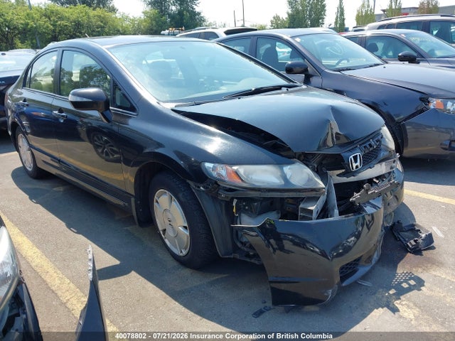 40078802 :رقم المزاد ، JHMFA362X9S800273 vin ، 2009 Honda Civic Hybrid مزاد بيع