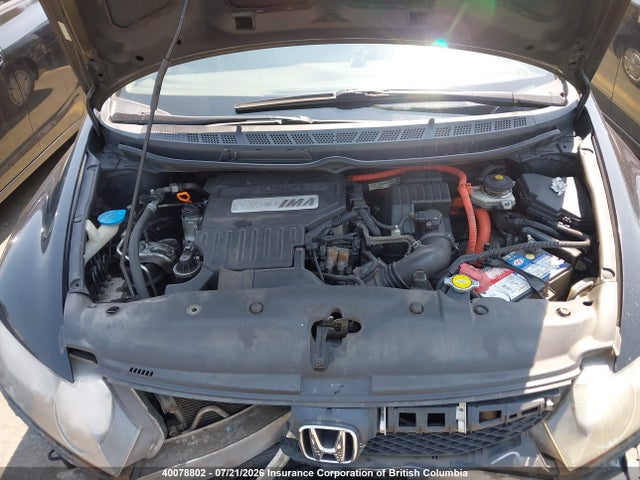 40078802 :رقم المزاد ، JHMFA362X9S800273 vin ، 2009 Honda Civic Hybrid مزاد بيع