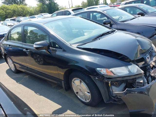 40078802 :رقم المزاد ، JHMFA362X9S800273 vin ، 2009 Honda Civic Hybrid مزاد بيع