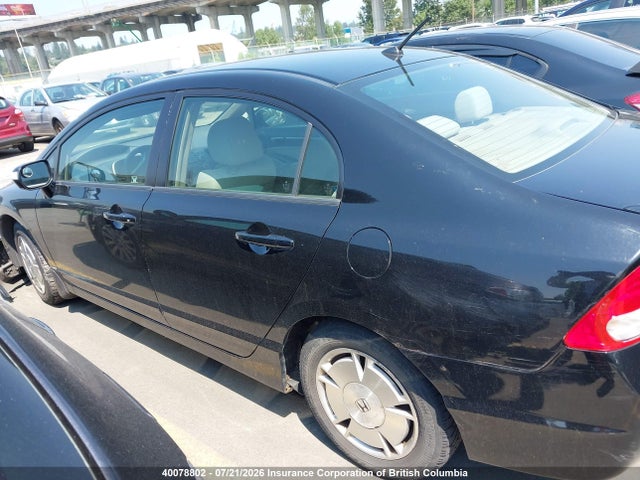 40078802 :رقم المزاد ، JHMFA362X9S800273 vin ، 2009 Honda Civic Hybrid مزاد بيع
