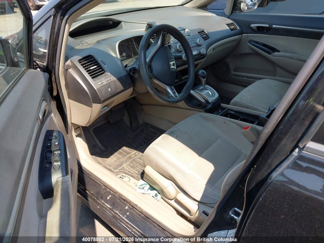 40078802 :رقم المزاد ، JHMFA362X9S800273 vin ، 2009 Honda Civic Hybrid مزاد بيع