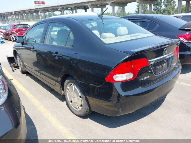 40078802 :رقم المزاد ، JHMFA362X9S800273 vin ، 2009 Honda Civic Hybrid مزاد بيع