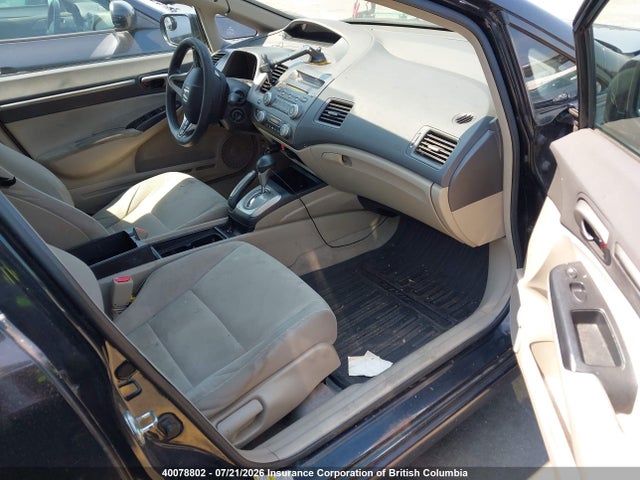 40078802 :رقم المزاد ، JHMFA362X9S800273 vin ، 2009 Honda Civic Hybrid مزاد بيع
