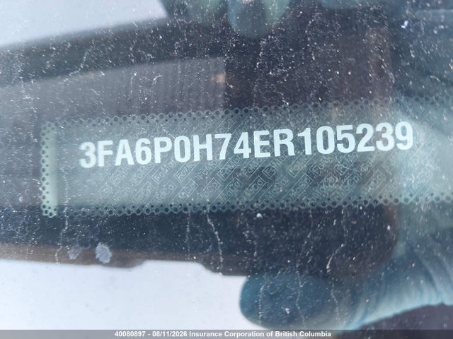 Aukcja sprzedaży 2014 Ford Fusion Se, vin: 3FA6P0H74ER105239, numer aukcji: 40080897