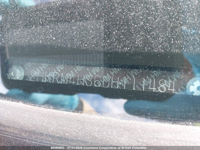 40080903 :رقم المزاد ، 2HKRM4H36DH111484 vin ، 2013 Honda Cr-v مزاد بيع