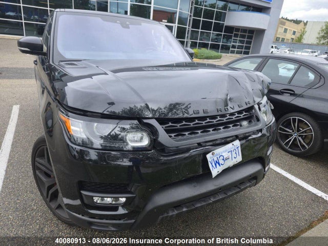40080913 :رقم المزاد ، SALWR2FE5HA178046 vin ، 2017 Land Rover Range Rover Sport V8 Supercharged مزاد بيع