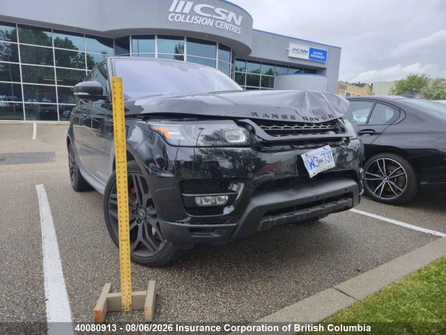 40080913 :رقم المزاد ، SALWR2FE5HA178046 vin ، 2017 Land Rover Range Rover Sport V8 Supercharged مزاد بيع