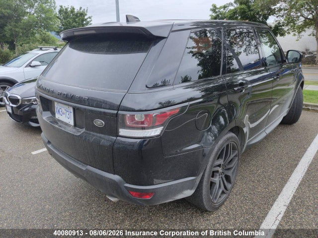 40080913 :رقم المزاد ، SALWR2FE5HA178046 vin ، 2017 Land Rover Range Rover Sport V8 Supercharged مزاد بيع