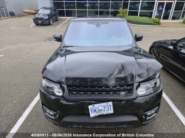 40080913 :رقم المزاد ، SALWR2FE5HA178046 vin ، 2017 Land Rover Range Rover Sport V8 Supercharged مزاد بيع