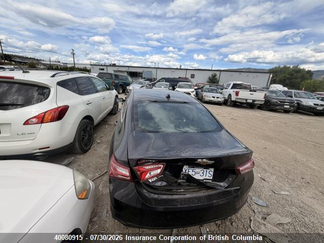 40080915 :رقم المزاد ، 1G1ZD5ST6NF192828 vin ، 2022 Chevrolet Malibu Lt مزاد بيع