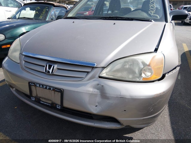 Aukcja sprzedaży 2001 Honda Civic, vin: 2HGES16321H930312, numer aukcji: 40080917