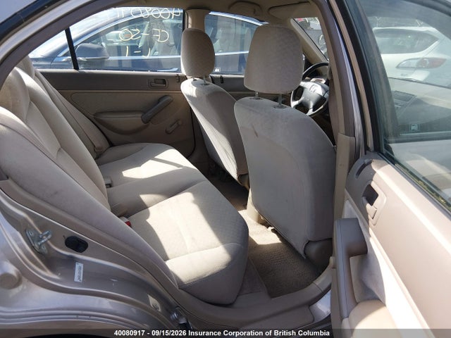Aukcja sprzedaży 2001 Honda Civic, vin: 2HGES16321H930312, numer aukcji: 40080917