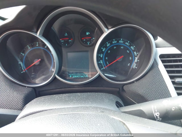 Продаж на аукціоні авто 2012 Chevrolet Cruze Lt, vin: 1G1PF5SC2C7308065, номер лоту: 40071291