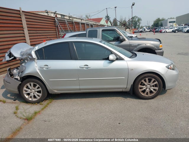 40077690 :رقم المزاد ، JM1BK32F681866507 vin ، 2008 Mazda 3 I مزاد بيع