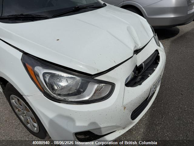 2012 Hyundai Accent Gls/gs მანქანა იყიდება აუქციონზე, vin: KMHCT5AE1CU055979, აუქციონის ნომერი: 40080940