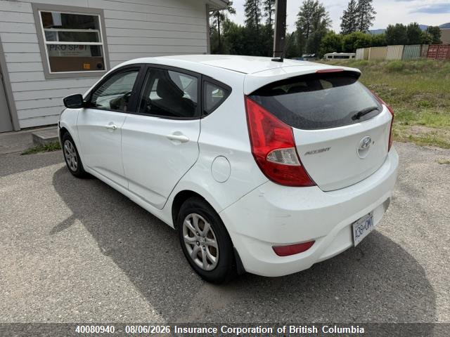 2012 Hyundai Accent Gls/gs მანქანა იყიდება აუქციონზე, vin: KMHCT5AE1CU055979, აუქციონის ნომერი: 40080940
