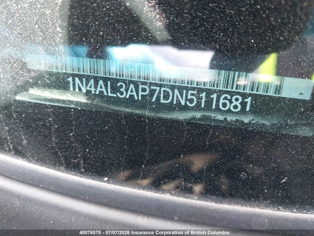Aukcja sprzedaży 2013 Nissan Altima 2.5/s/sv/sl, vin: 1N4AL3AP7DN511681, numer aukcji: 40076578
